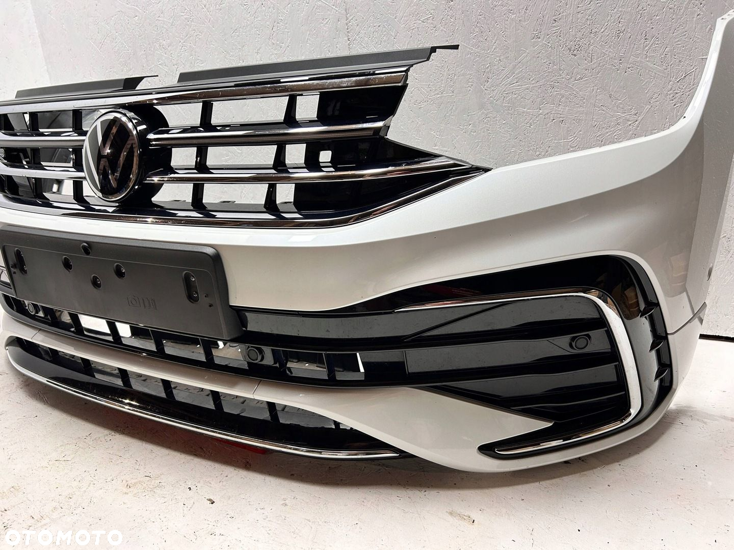 VW TIGUAN II LIFT ZDERZAK PRZÓD 6XPDC KAMERA RADAR R-LINE 2022R L01K LOK1 - 6