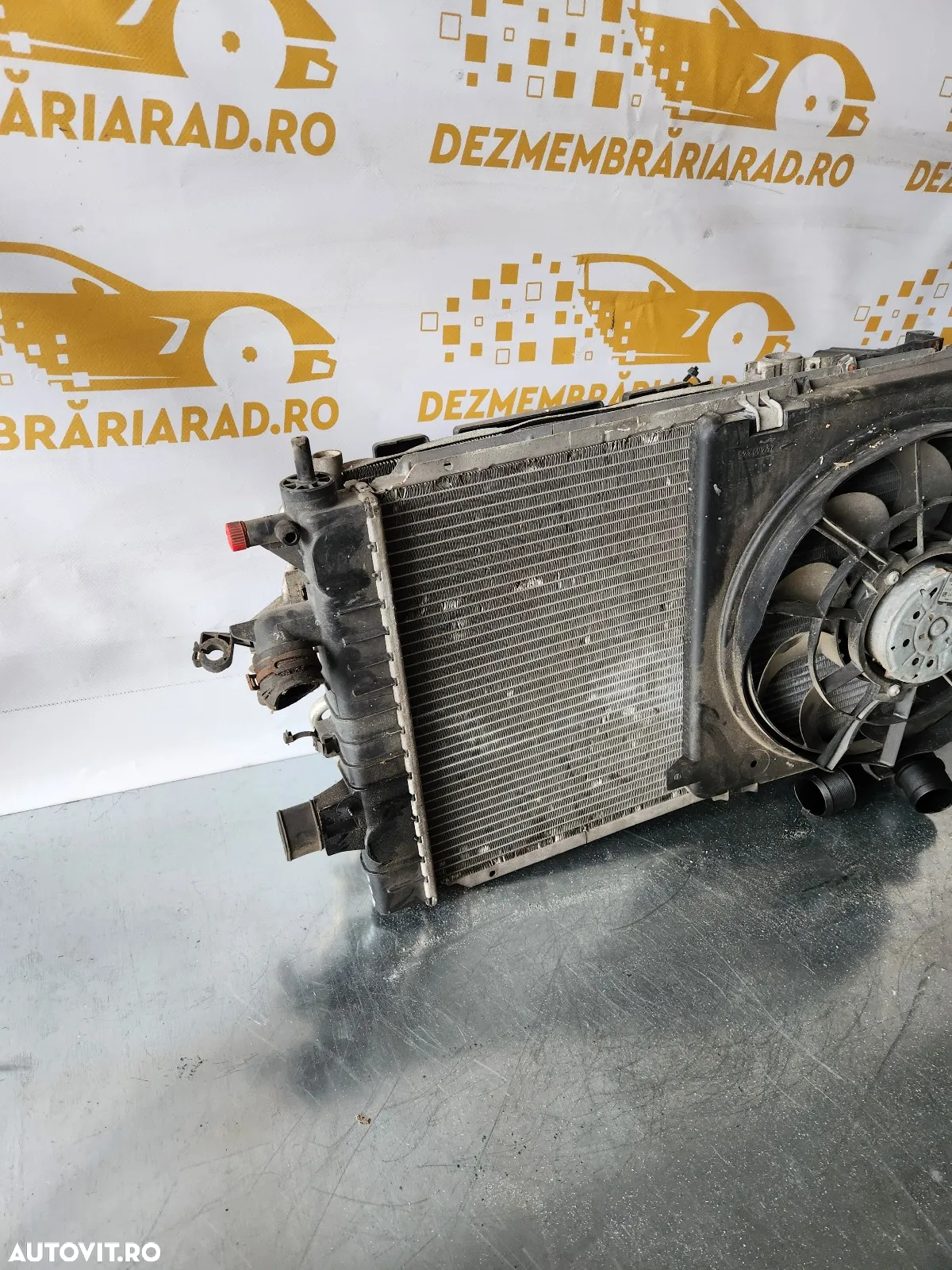Grup Radiatoare Radiator Apa Clima Intercooler Termocupla Ventilator Clima Opel Astra H Zafira B 1. - 4
