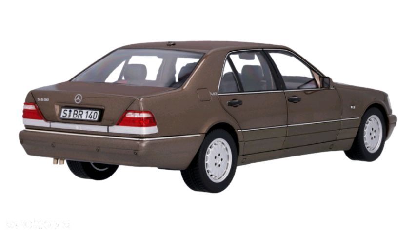 MERCEDES W140 S600 Model samochodu 1:18 OE - 2