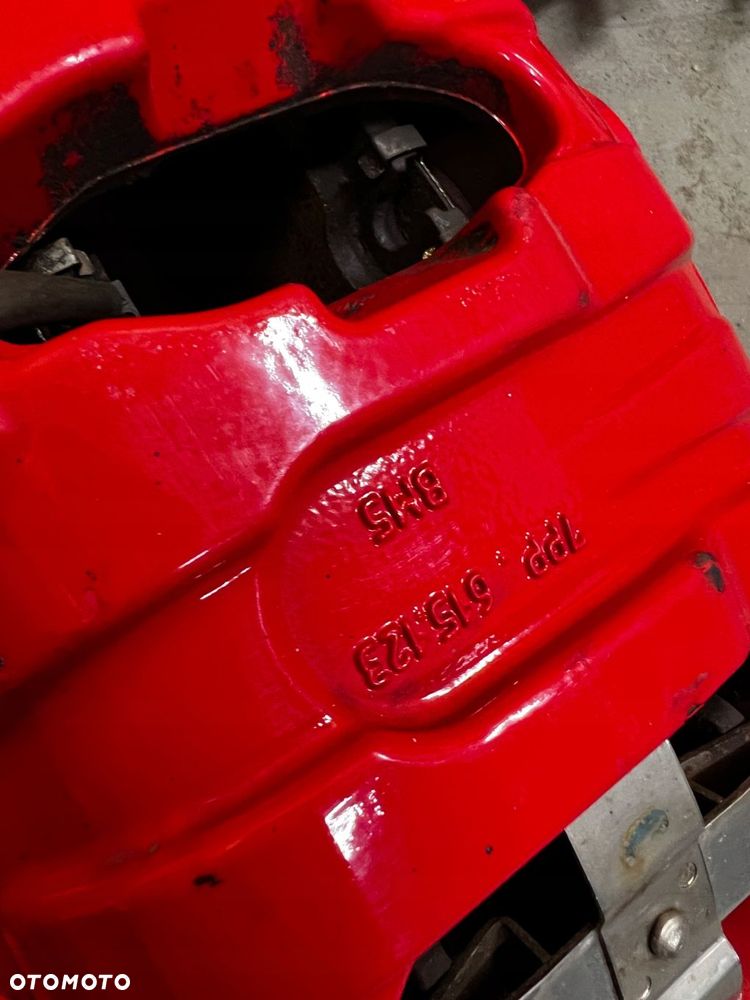 KOMPLET TARCZE HAMULCE ZACISKI PORSCHE CAYENNE II 7P5 GTS 4.8 V8 B BREMBO - 11