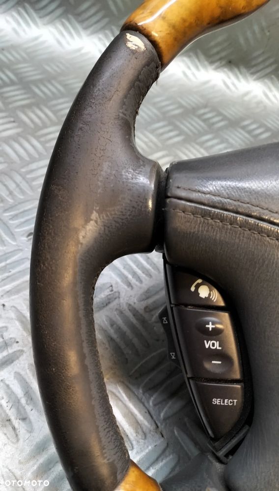 KIEROWNICA Z PODUSZKĄ AIRBAG MULTIFUNKCJA SKÓRA JAGUAR S-TYPE - 4