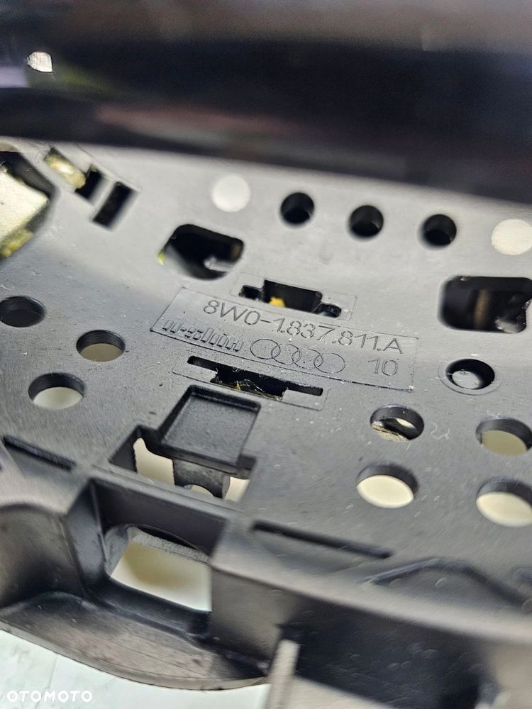 KLAMKA ZEWNĘTRZNA LEWA CHROM AUDI A4 B9 A5 8W0837811A LY9B - 3