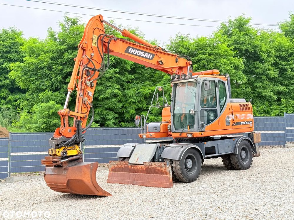 Doosan * DOOSAN DX160W *ROTOTILT* GPS 2D Leica * Sprowadzona * Stan Perfekcyjny * Koparka Kołowa * - 2