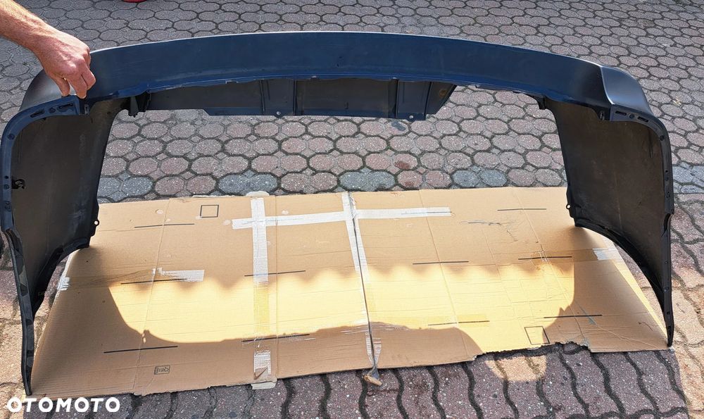 Zderzak tył BMW E61 M pakiet czarny mat - 2