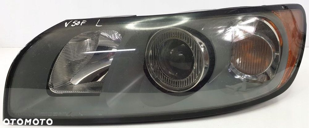 volvo v50 lampa lewa przednia 30698885 - 8