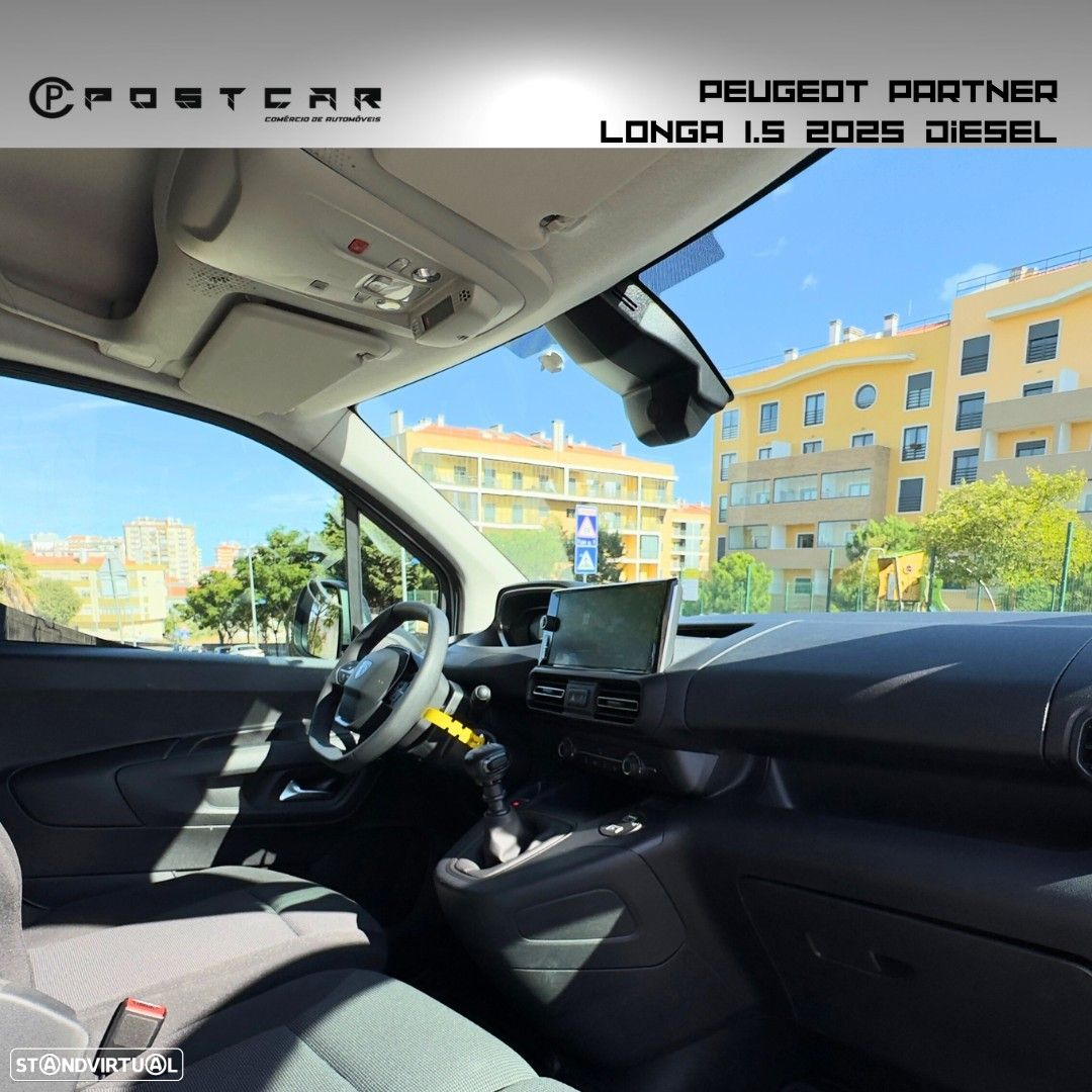Peugeot Partner 1.5 BlueHDi Asphalt Longa - 18