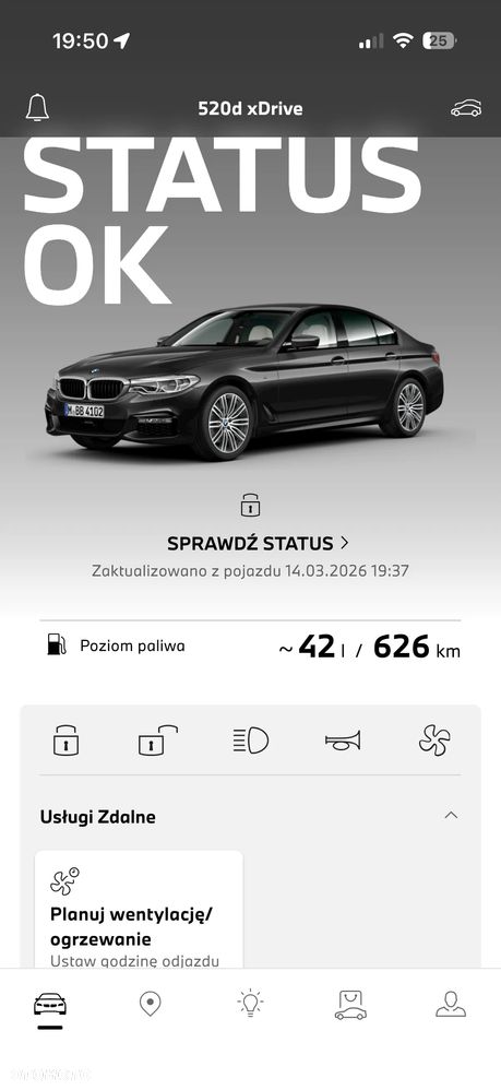 BMW Seria 5 520d xDrive M Sport sport - 40
