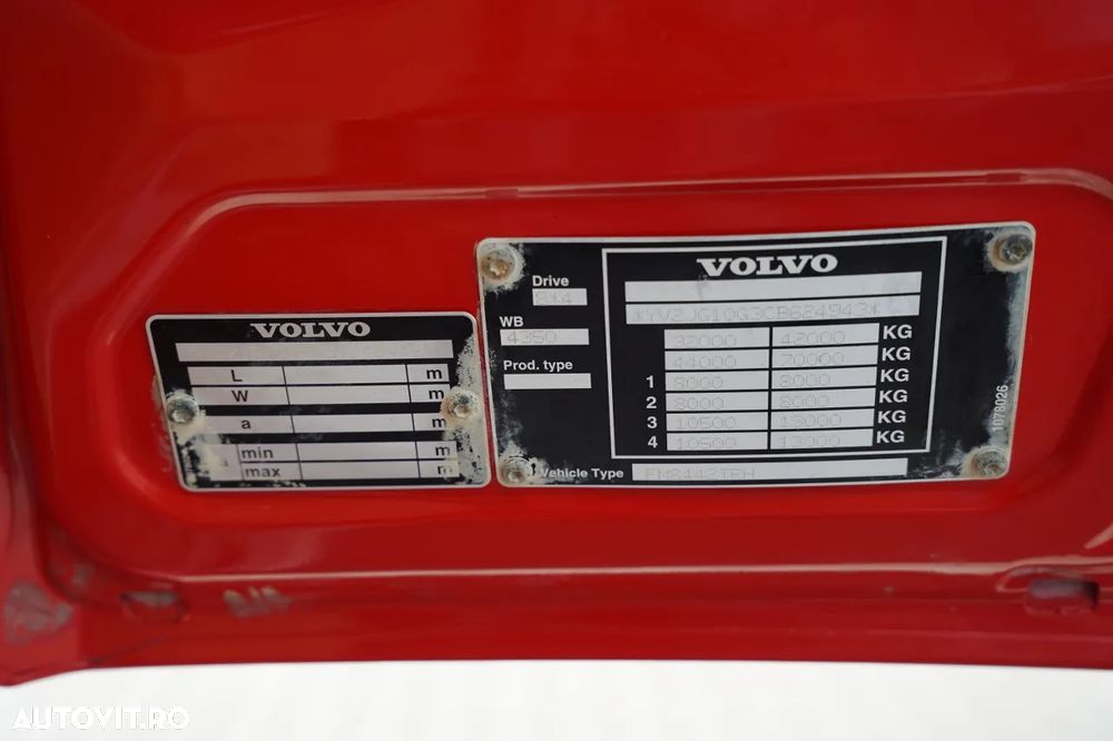 Volvo FMX 420 / 8x4 / BASCULATOR SPATE / CLAPETĂ HIDRAULICĂ / MANUALĂ / EURO 5 - 38