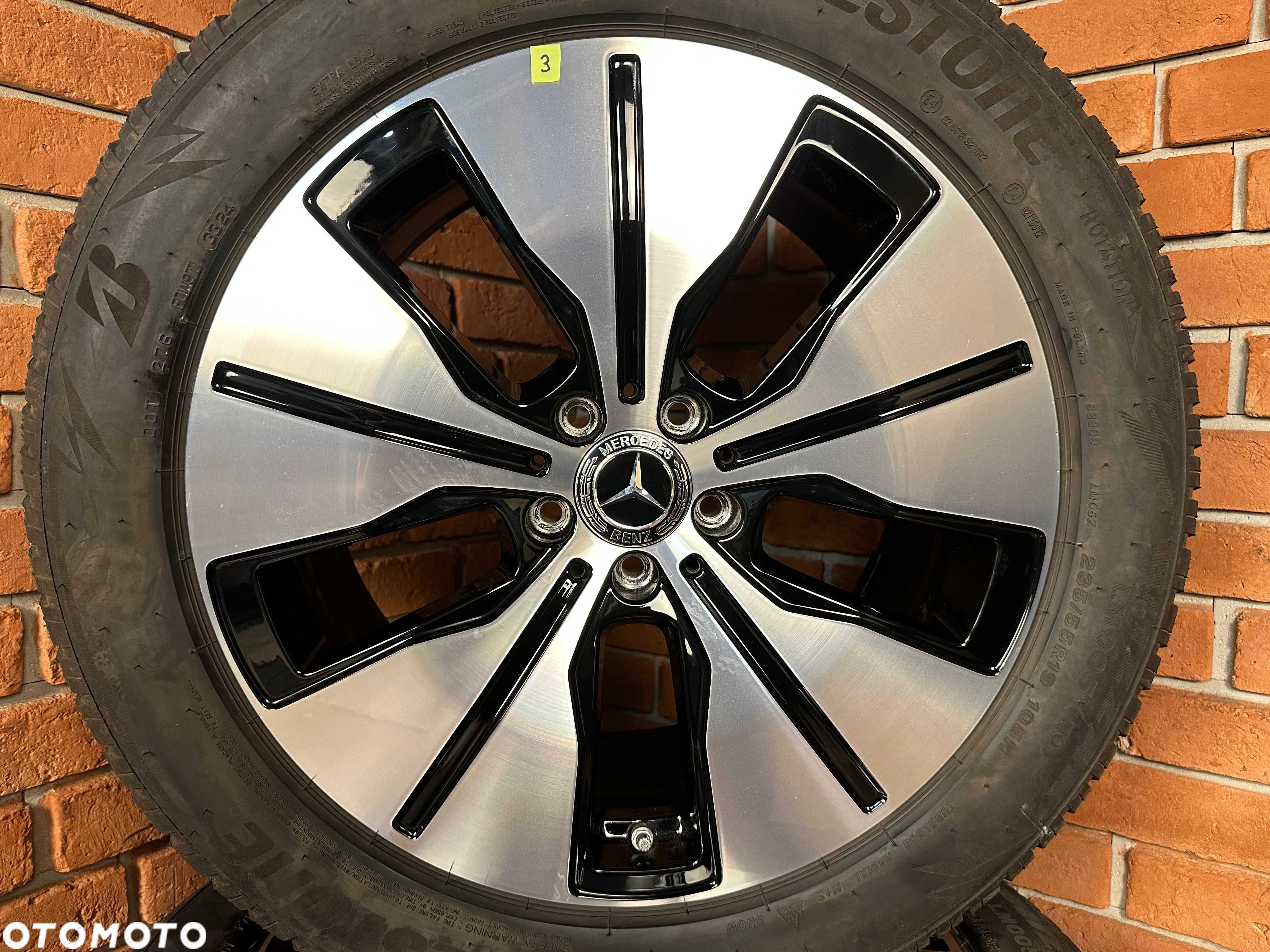Koła Felgi 19 5x112 Mercedes EQC A293 GLC W253 Zimowe Jak Nowe 2024 - 4