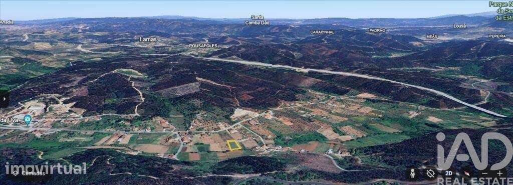 Terreno Agrícola em Podentes de 1117,00 m2 - Grande imagem: 4/11