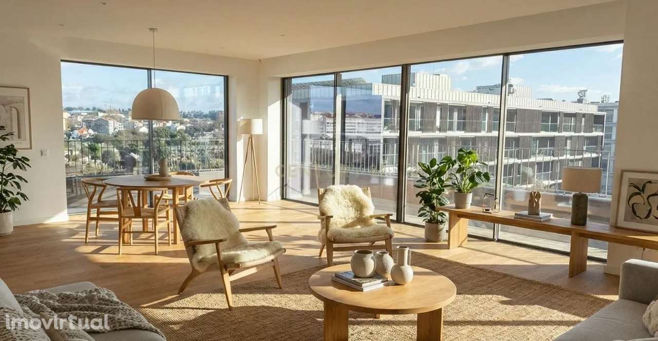 Penthouse T4 Nova de Luxo em Matosinhos Sul | Empreendimento Nautilus - Grande imagem: 4/60