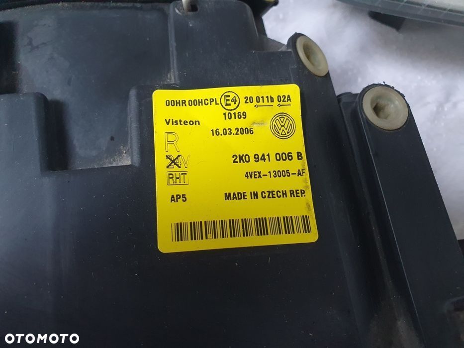 Komplet lamp lampa lewa prawa vw caddy III touran I EUROPA - 5