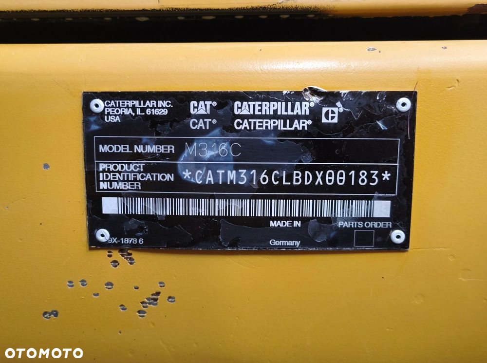 Caterpillar M316C - 8