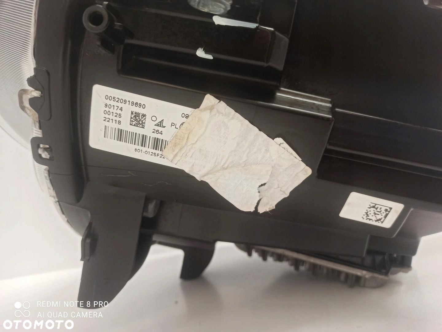 LAMPA PRAWA FULL LED FIAT 500X 00520919690 - 7
