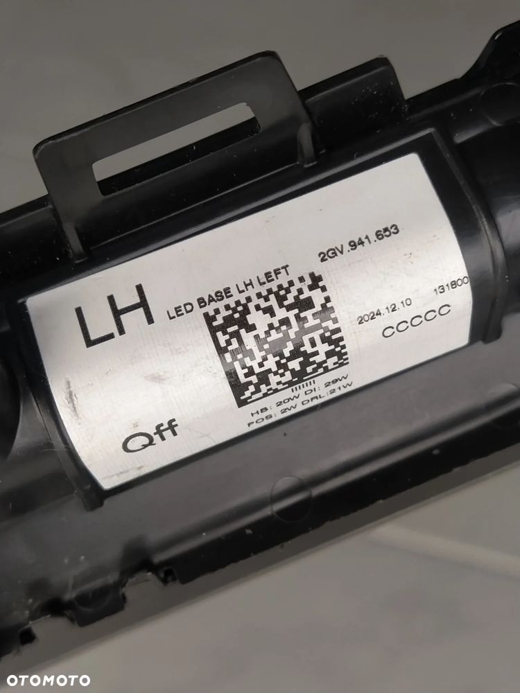 VW T-ROC II 25- HALOGEN LAMPA ŚWIATŁO BASE LED LEWY LEWA PRZÓD PRZEEDNIA ORYGINAŁ - 11
