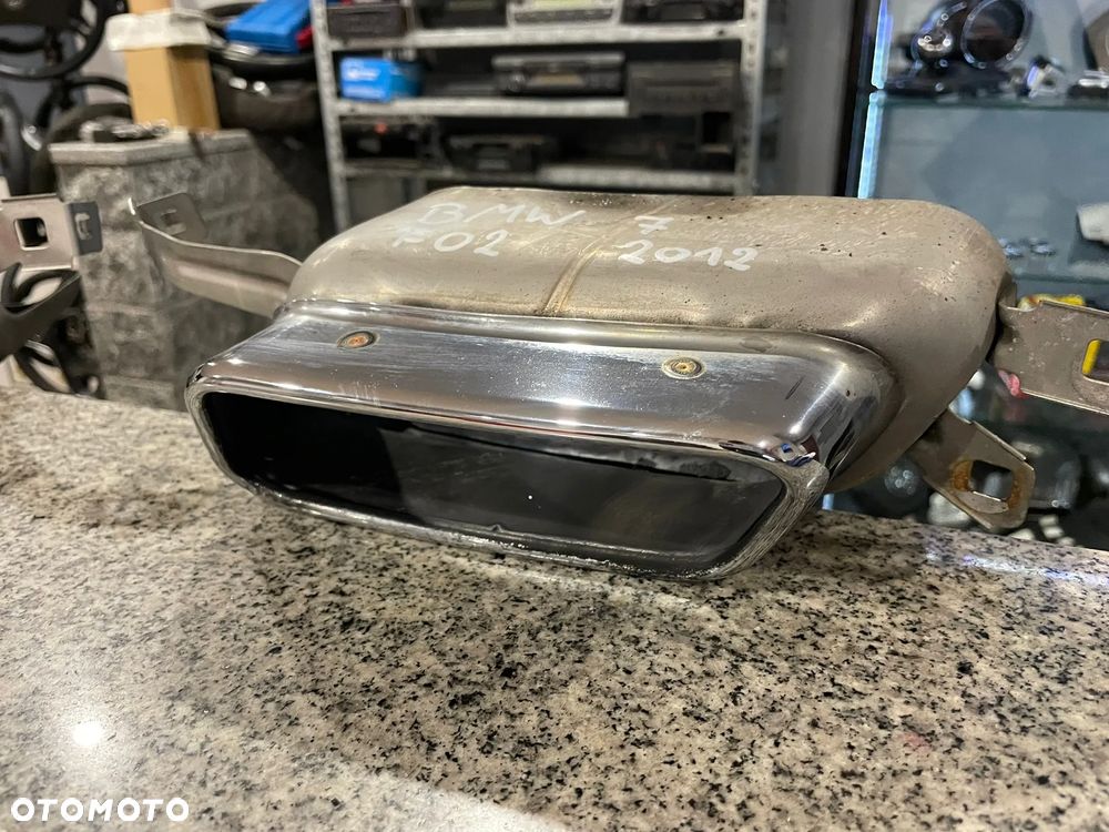 BMW 7 F01 F02 KOŃCÓWKA OSŁONA TŁUMIKA LEWA / PRAWA KOMPLET - 3