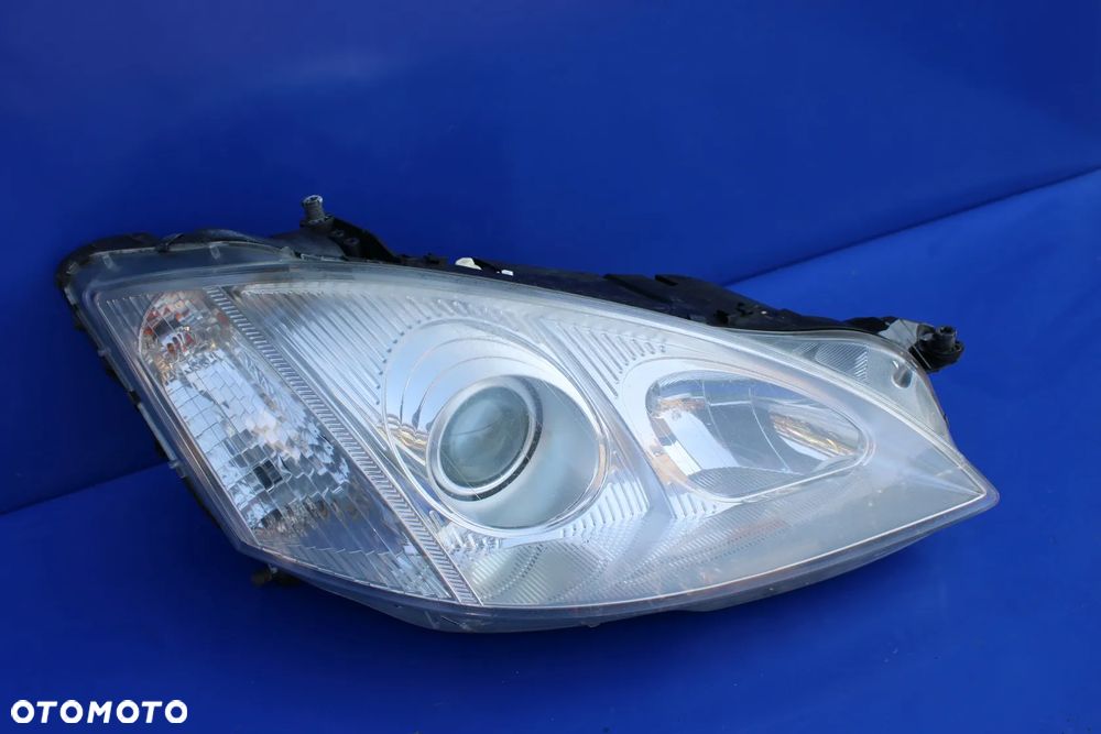 Reflektor prawy lampa prawa Anglik OE Mercedes W221 S-klasa - 5