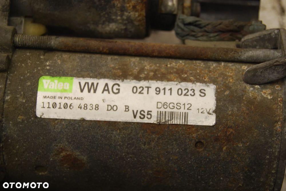 ROZRUSZNIK VALEO/ BOSCH 02T911023S VW POLO IV 9N 1.4 16V SEAT IBIZA SKODA AUDI 02T911023G 1.2 12V VW POLO IV 02T911023Z - 4