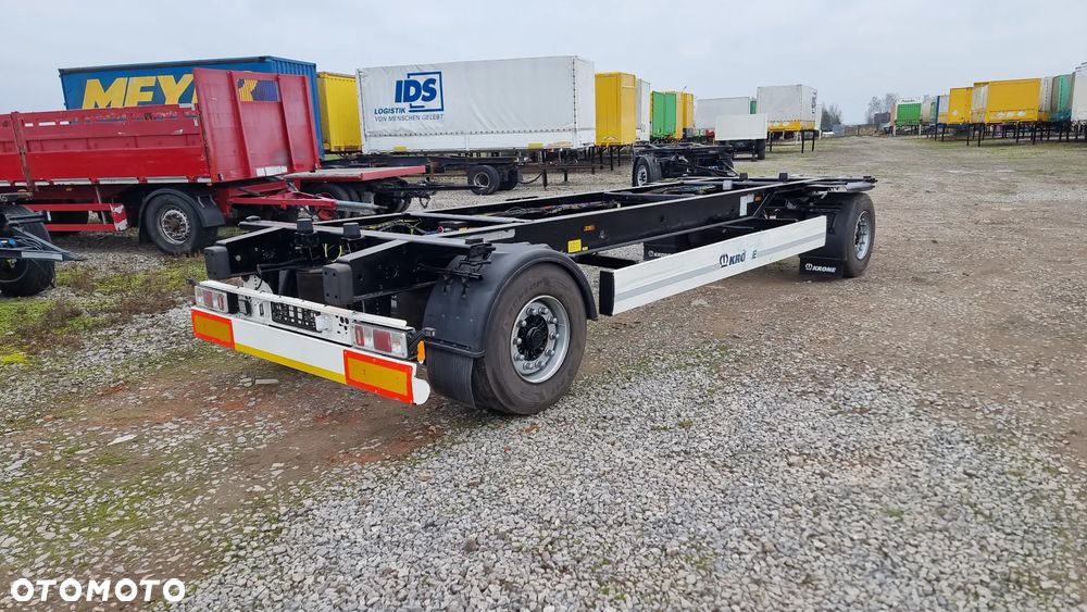 Krone 14.500zł netto PRZYCZEPA KRONE BDF JUMBO OPONY R19.5 OSIE BPW ECO PLUS ST.bdb - 2