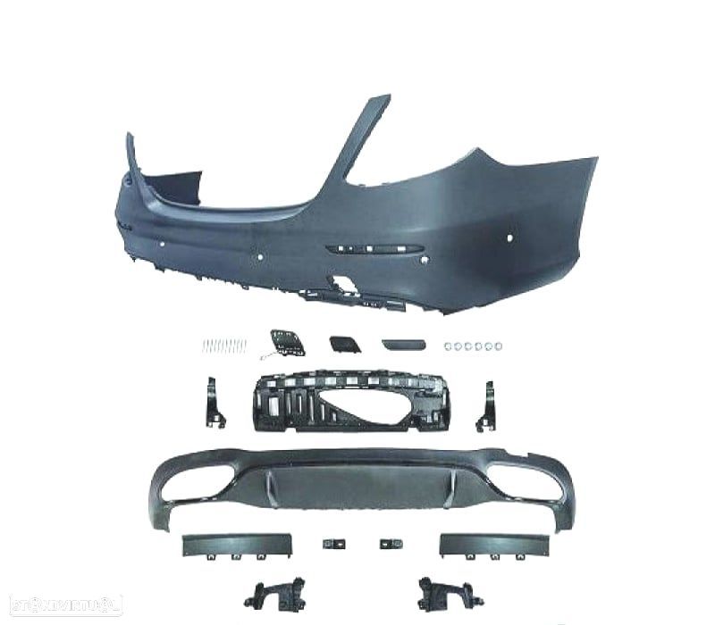 PÁRA-CHOQUES TRASEIRO MERCEDES CLASE E 220-500 W213 16- - 2