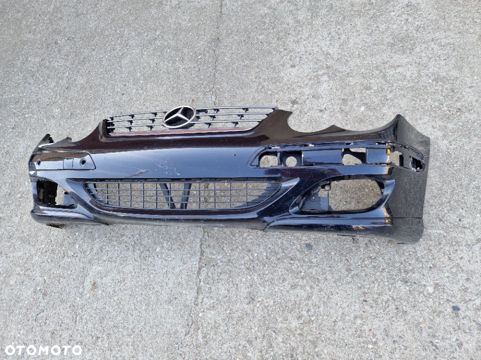 Mercedes 203 Sport Coupe lifting 04- zderzak przedni grill kratka - 1