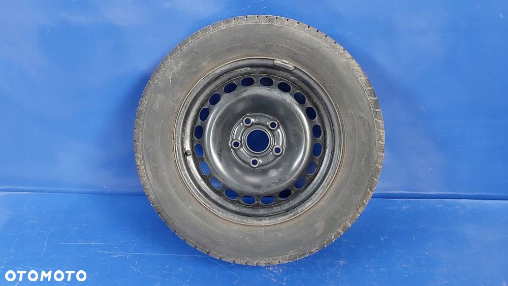 felga stalowa koło zapasowe vw passat b5 15'' 5x112 et37 6j 3b0601027d - 1