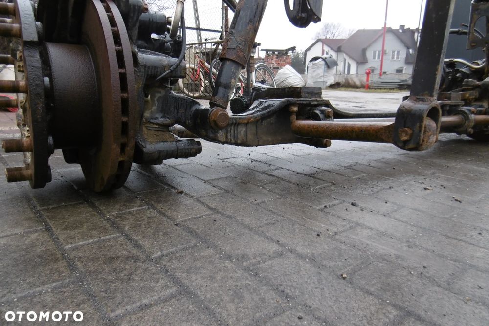 Belka Oś przód Man Tga Tgs 6x4 8x4 budowlana prosta - 4