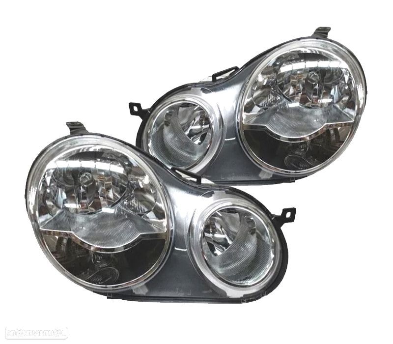 FARÓIS OPTICAS + MOTOR VOLKSWAGEN VW POLO IV 01-05 - 1