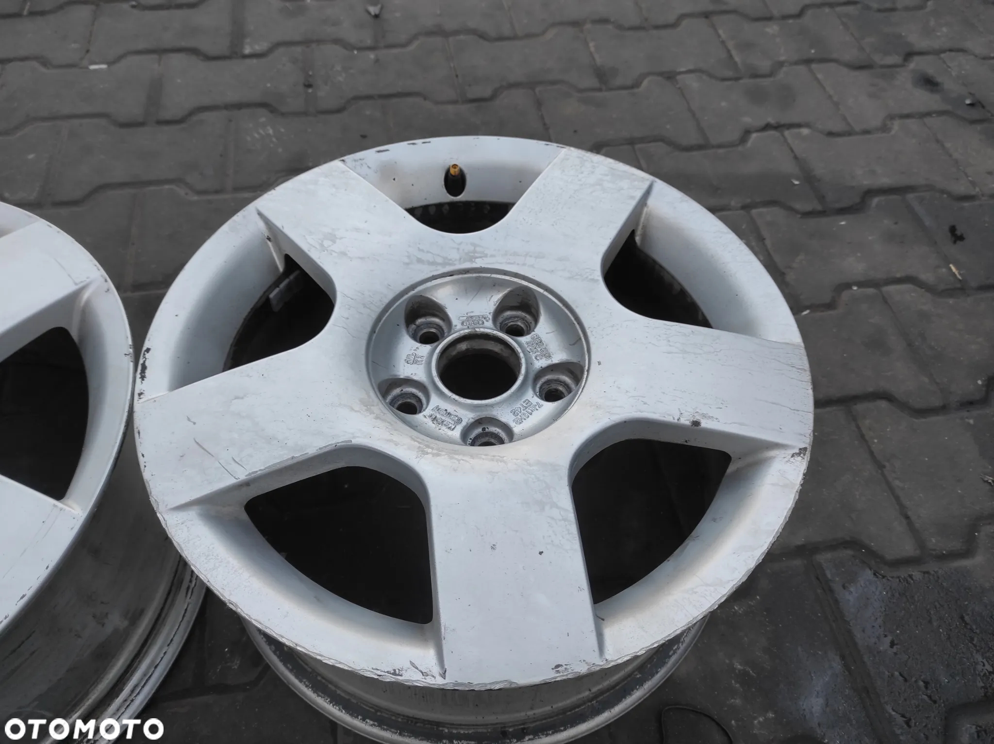 FELGI ALUMNIOWE ALUFELGI KOŁA S LINE RACING 5X112 7Jx16H2 ET42 8E0601025C VW AUDI SEAT SKODA WYSYŁKA !!!! - 4