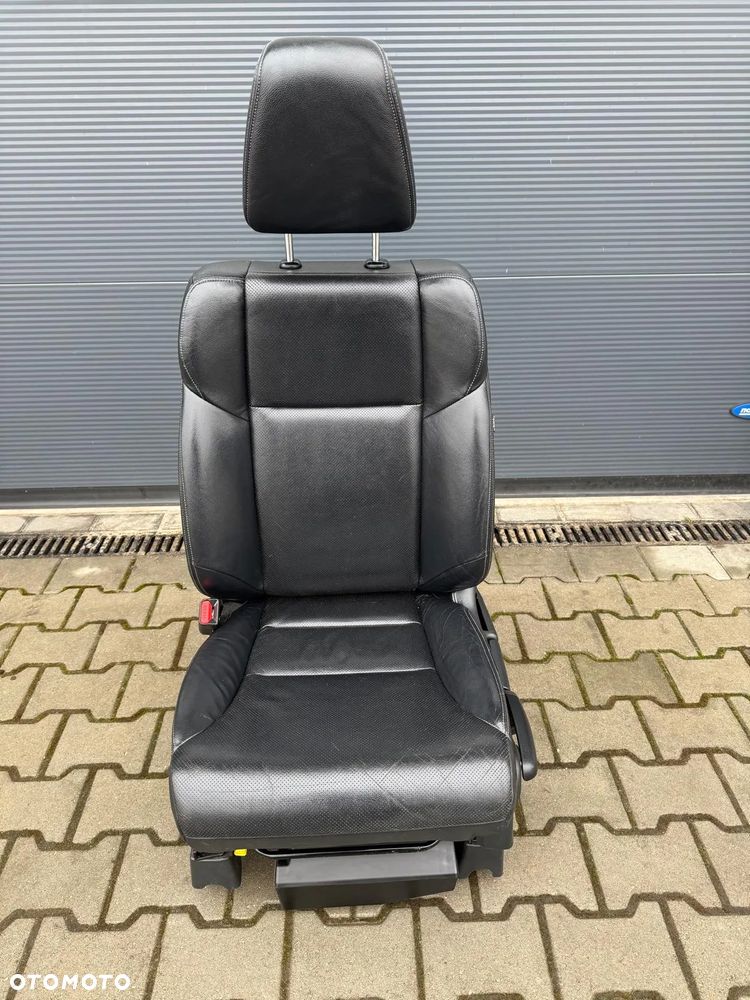 HONDA CR-V IV 12-18 FOTEL KIEROWCY LEWY PRZÓD CZARNA SKÓRA GRZANY - 3