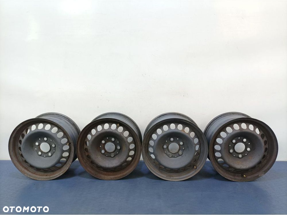 MERCEDES W124 FELGI STALOWE 6.5JX15 5X112 - 1