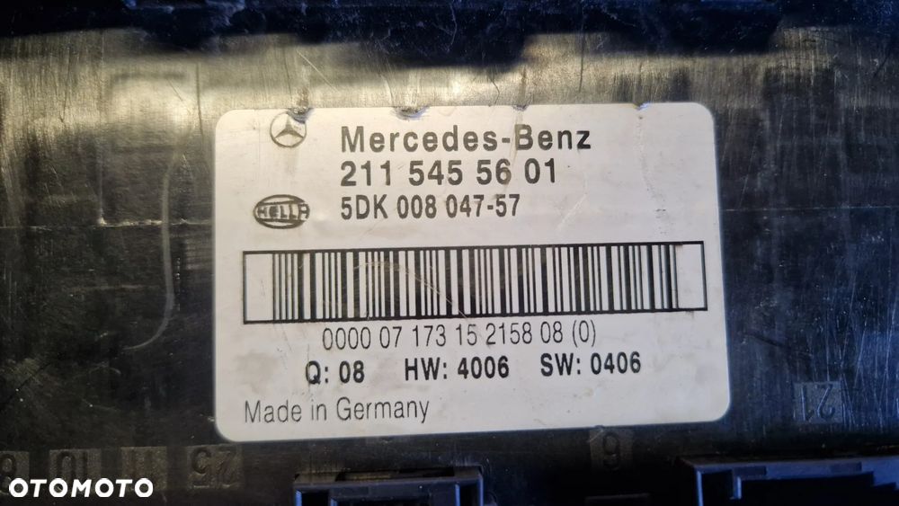 MERCEDES W 211 MODUŁ SAM 2115455601 - 2