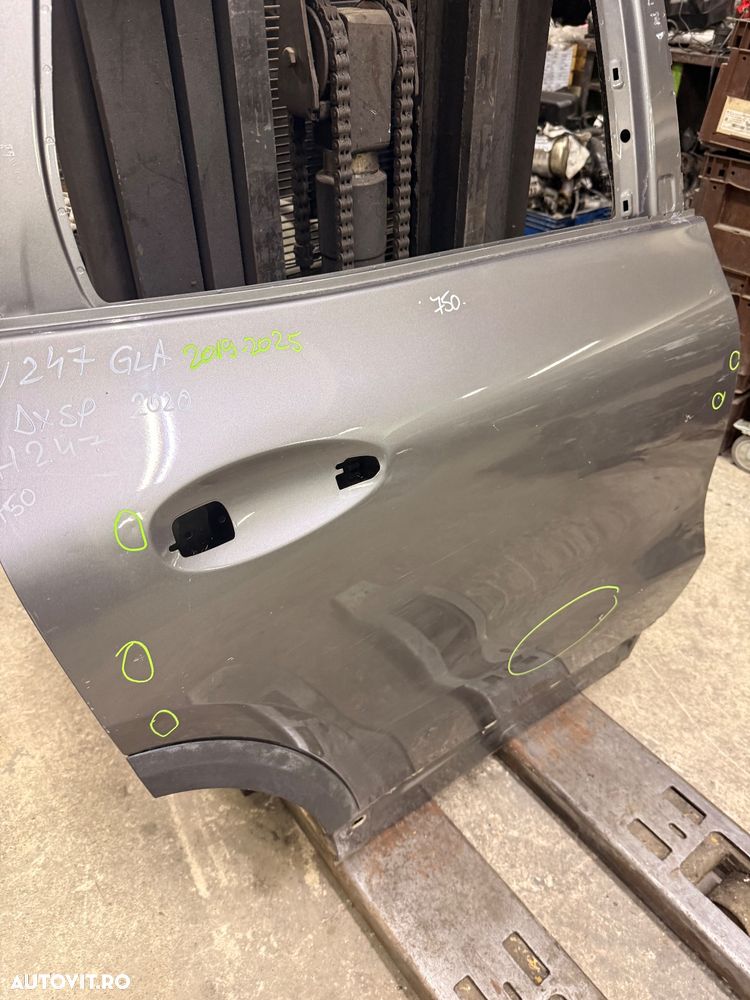 Usa dreapta spate MERCEDES GLA W247 H247 an 2019-2025 cu defect - 6
