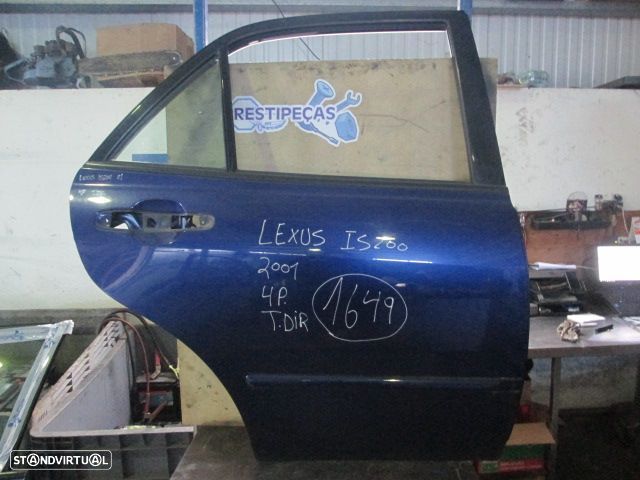 Porta POR1649 LEXUS IS200 2001 4P AZUL TD - 1
