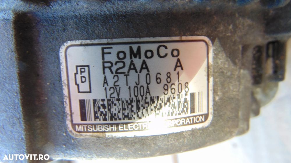 Alternator Mazda 6 GH 2.2 diesel an 2007-2012 Cod-A2TJ0681 - 6