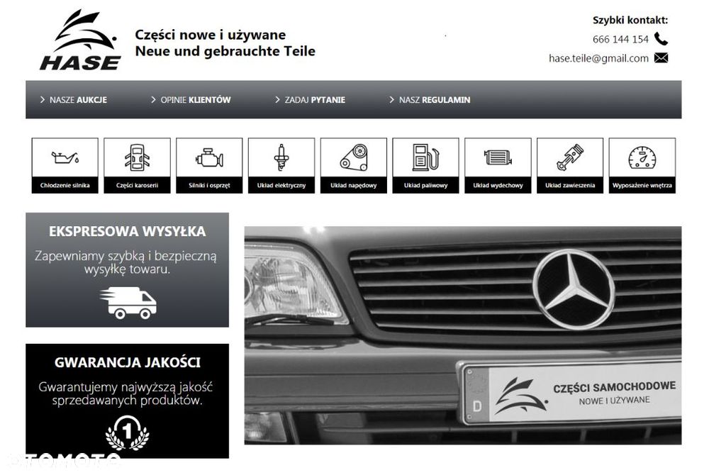 Mercedes W211maska przód pokrywa silnik C353 delikatnie uszkodzona - 6