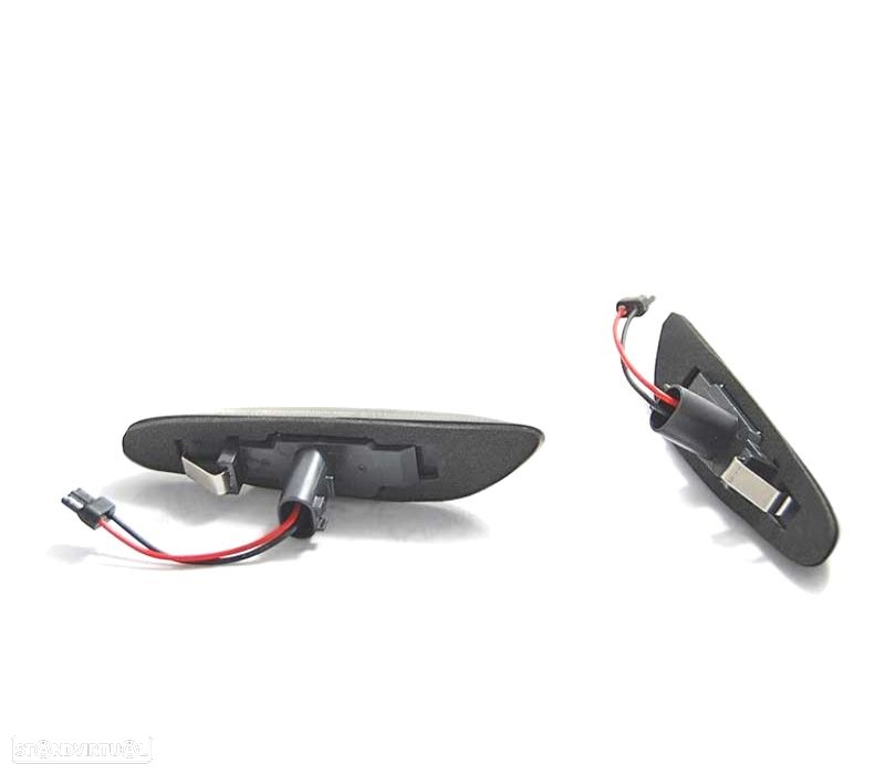 INDICADORES BMW E46 E60 E87 E84 E90 LATERAIS LED DINAMICOS FUMADO - 2