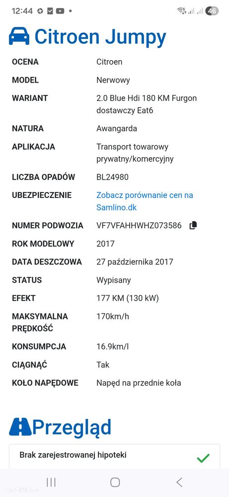 Citroën Jumpy toyota proace peugeot expert 2,0 automat 180 KM l3 najdłuższy - 37