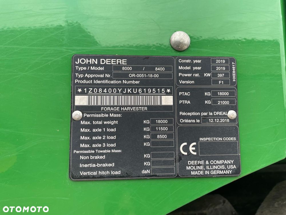 John Deere 8400 - 18
