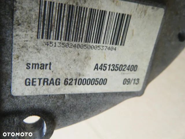 REDUKTOR SKRZYNI SMART FORTWO II 15r. ELECTRIC 4513502400 =RADOM - 6