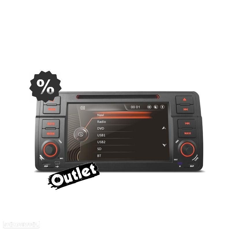 M000342L1 AUTO RADIO 2DIN 7" PARA BMW SERIE 3 E46 98-06 USB GPS TACTIL HD TIPO O - 1