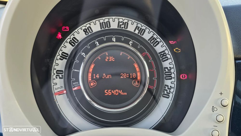 Fiat 500 1.2 Lounge S&S - 15