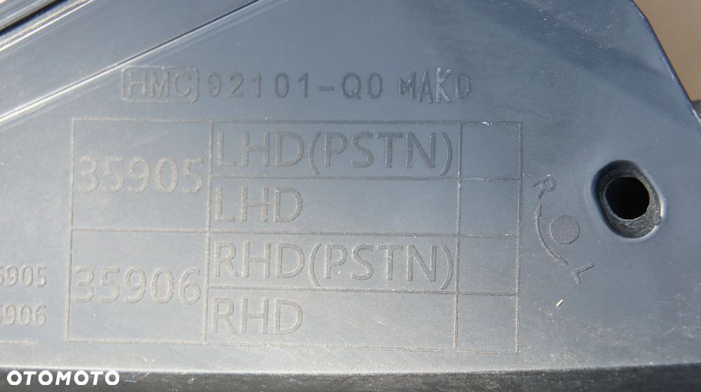 PRZEDNIA LEWA LAMPA HYUNDAI I20 i20 III 3 ZWYKLA - 11