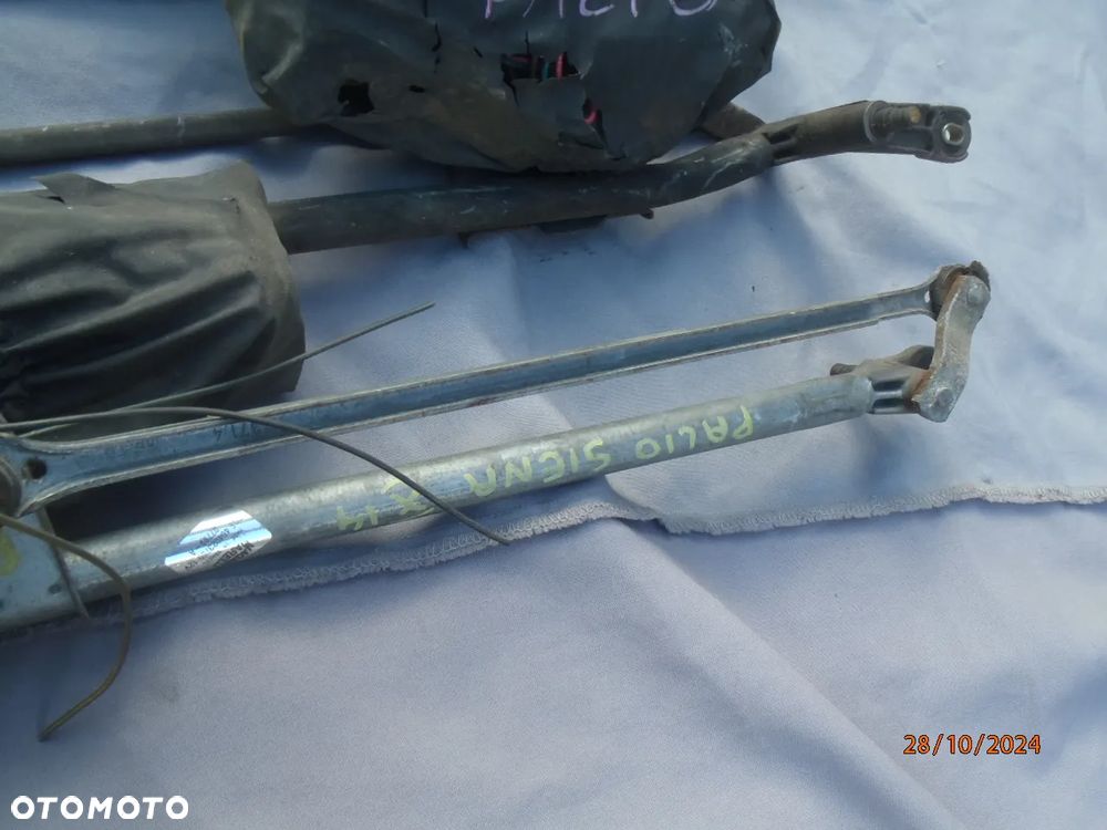 mechanizm ramiona cięgna cięgno trzpień frez wycieraczek silniczek fiat bravo brava merea multipla palio siena  ORYGINAL  JAK NOWY. posiadam wszystkie części - 4