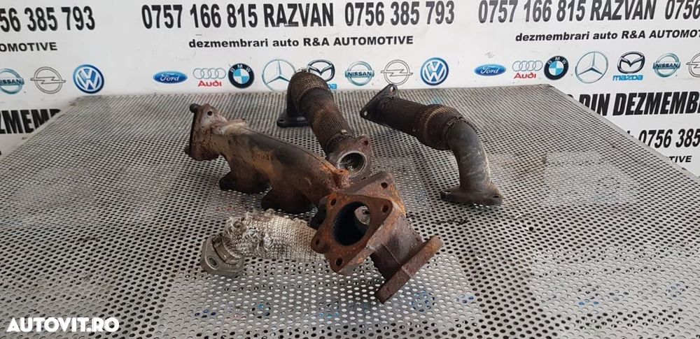 Galerie Evacuare Citroen C5 C6 Peugeot 407 607 2.7 Hdi Motor UHZ - 2