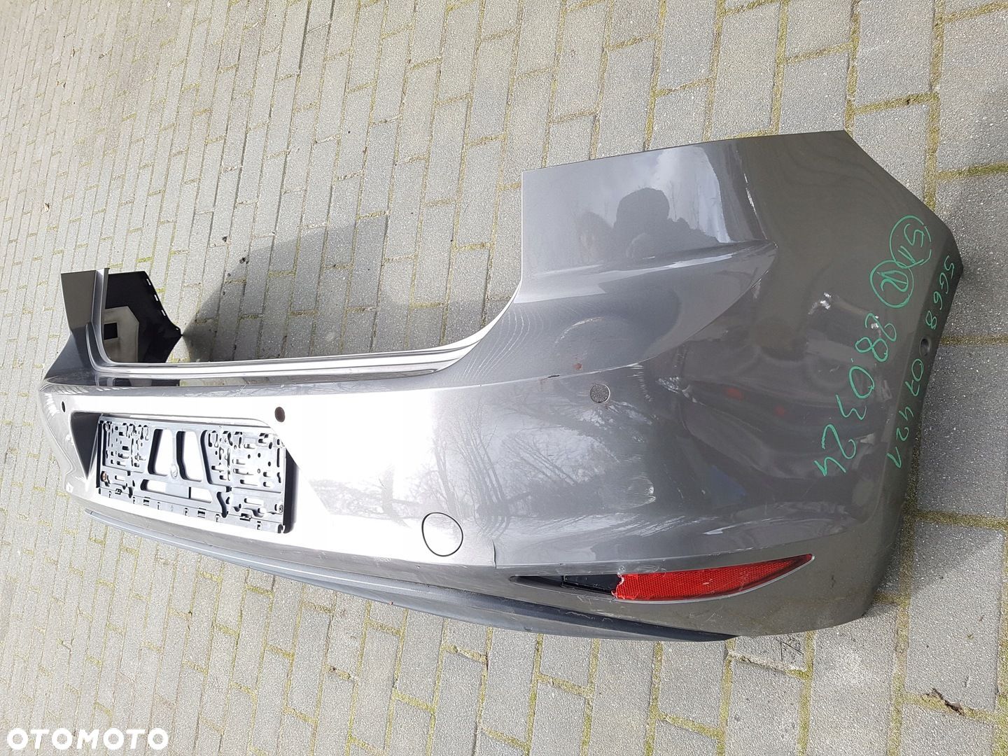 VW GOLF 7 HB zderzak tył spoiler 5G6807421 6 PDC - 1