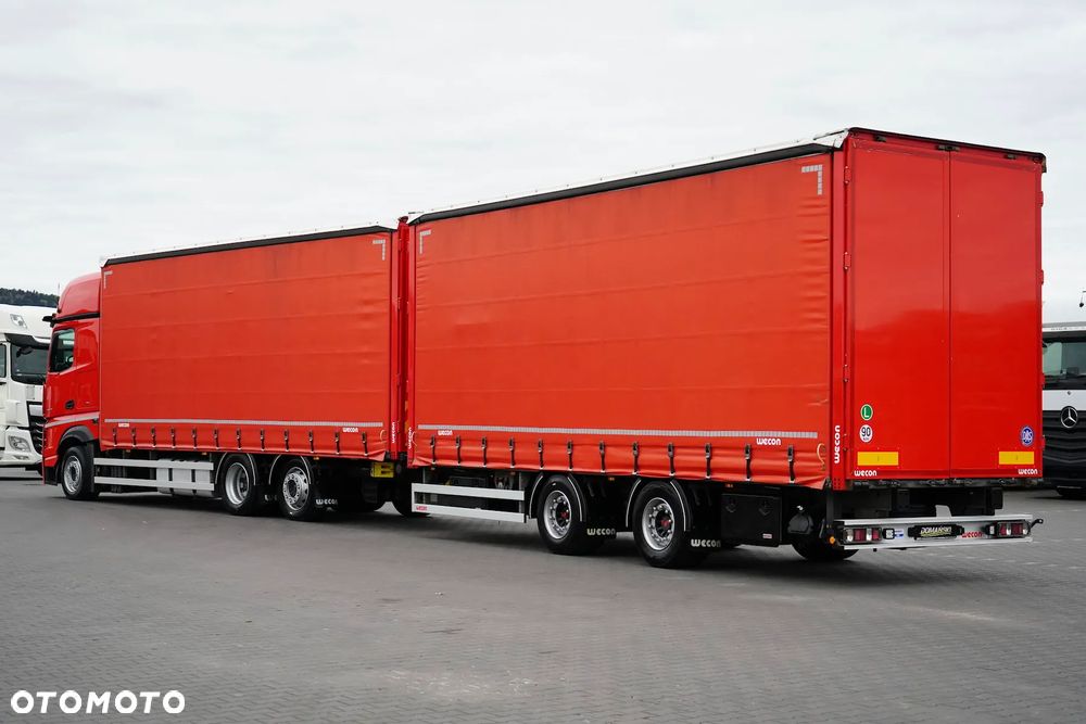 Mercedes-Benz ACTROS / 2548 / ACC / E 6 / MP 5 / ZESTAW PRZEJAZDOWY 120 M3 / GIGA SPACE - 6