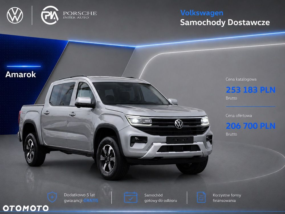 Volkswagen Amarok Life silnik: 2.0 TDI 205 KM / skrzynia biegów: 10-biegowa automatyczna 4MOTION rozstaw osi: 3270 mm - 1