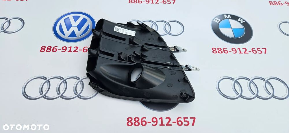 KIA RIO 3 III LIFT 2014-2017 Kratka zderzaka przednia lewa Zaślepka halogenu lewa Atrapa zderzaka przód lewy 86583-1W700 NOWA ORYGINALNA - 5