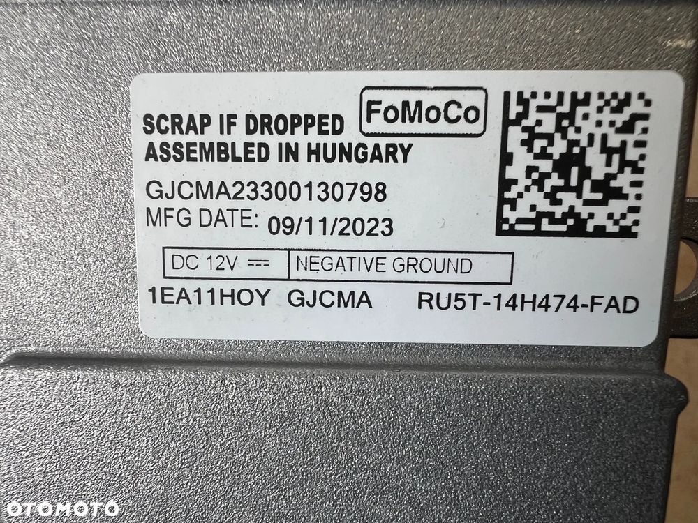 MODUŁ WZMACNIACZ RADIA FOCUS MK4 LIFT RU5T-14H474FAD - 4